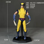 Marvel Super-Heroes Anime Figure Series Captain Marvel Thor Action Figure Toys 1/6 Statue Models Collection Toy Gifts Toys