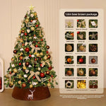 Christmas tree household large high-end Christmas decoration 2026 new living room DIY ornament scene layout