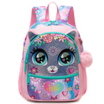 1pc Cute 13 Inch Animal Backpack Kindergarten Outdoor Sports Little Girl With Small Pendant
