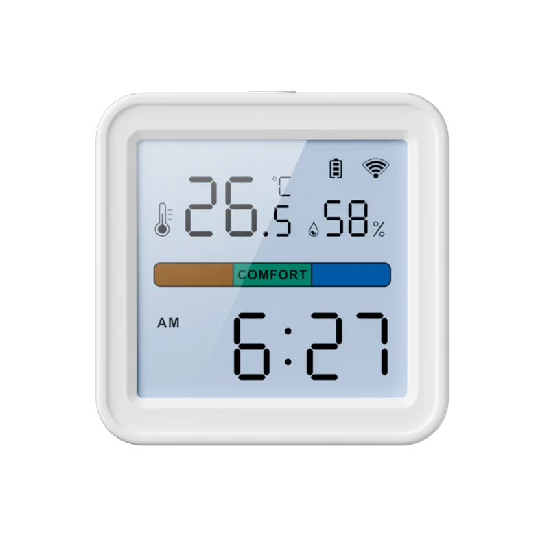 Tuya WIFI Temperature Humidity Sensor Hygrometer Thermometer Smart Home Backlight Smart Life Support Alexa Google Assistant