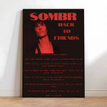 Popularity soars S-Sombr S singer Poster HD posters Self-adhesive waterproof ideal for living room bedroom bar decoration