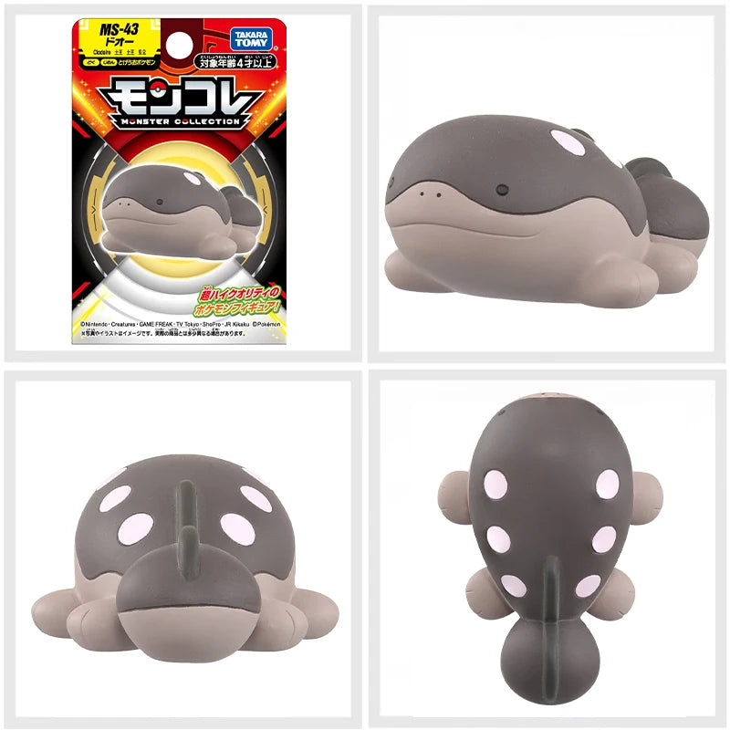 Original Pokemon Figurine Toys Anime Lapras Clodsire Mimikyu Gholdengo Tinkaton Flutter Mane Mini Resin Collection Model Dolls