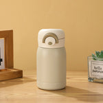 Stainless Steel Portable Pocket Thermal Water Bottle Camping Drinkware Outdoor 220ml/350ml Mini Thermos Cup Pocket Cup