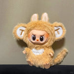 Ropa Labubu Cute Monkey Adventure Clothes Bear Rabbit Bib Pants Overalls Animal-themed Pendant Labubu Outfit Macaron Costume