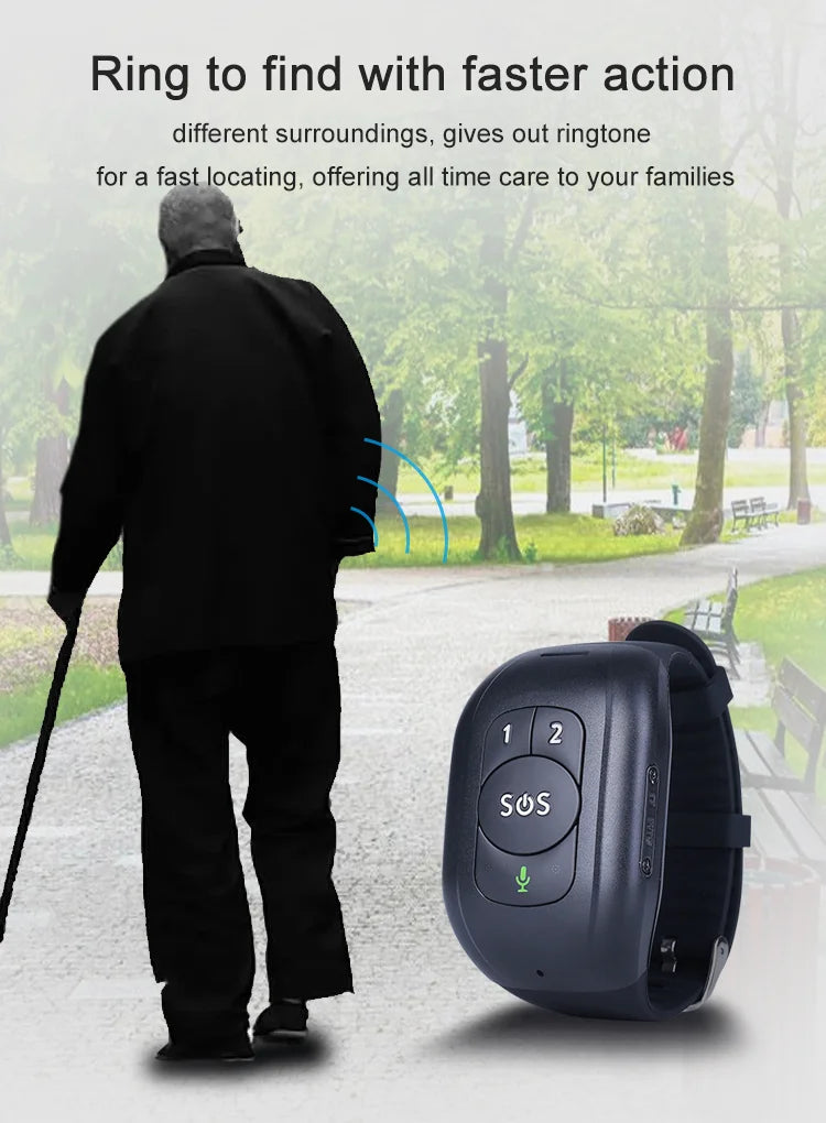 Smart 4G GPS Trace Locate Men Elder Blood Oxygen Heart Rate Monitor Wristwatch SOS Call Android Phone Watch with Temperature