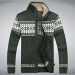 Sweater Male Wool Cotton Cardigan Autumn Men's Winter Sweater  Kint Wear Knitwear Coats Clothing