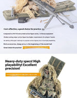 Jungle Sniper 1/6 Soldier Model - Joint Movable Special Forces Doll Handmade Military Action Figure Tactical Collectible Toy