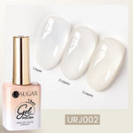 UR SUGAR 15ml Blood Red Jelly Gel Nail Polish Translucent Color Crystal Nude Gel Nail Art Varnish For Fall Winter Manicure