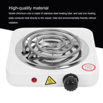 Electric Furnace Household Mini Single Disc Burner Portable Hot Plate Mosquito Incense Furnace 1000W Kitchen Stove
