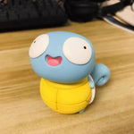 8Pcs/set Pokemon Figures Cutes Yusan Silly Toys Pikachu Bulbasaur Squirtle Charmander Action Figure Cartoon Doll Model Toys