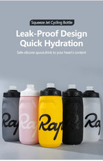 Rapha Cycling Water Bottle 620/750ml Ultra light Leak-proof squeezable Taste-free Camping Hiking Sports Bicycle Kettle