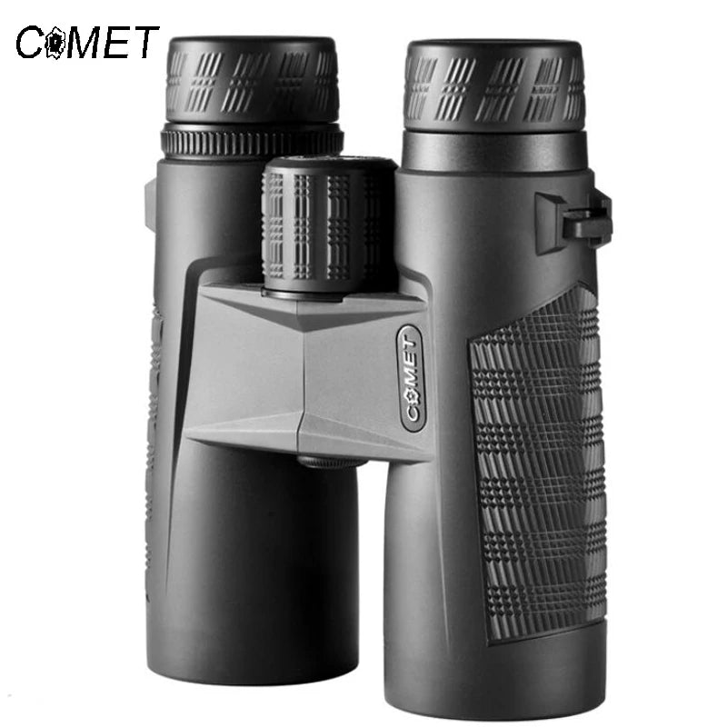 COMET 8x42 10X42 Powerful Binoculars Long Range Waterproof Bak4 Telescope Night Vision High Clarity For Tourism Hunting Camping