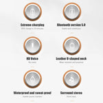 Wireless Bluetooth Earphones Wireless Headphones Magnetic Sport Neckband Neck-hanging Earbuds Wireless with Mic Bluetooth5.0