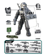 WW2 Eagle Special Forces Military Action Figures Soldiers SWAT Model Building Blocks Bricks Boy's Toys Boys Action Figure