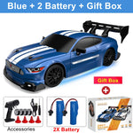 RC Drift Car 4WD Remote Control High Speed Racing Vehicle with LED Lights 2.4GHz Radio 4x4 Off-Road Truck Toy for Children Kids