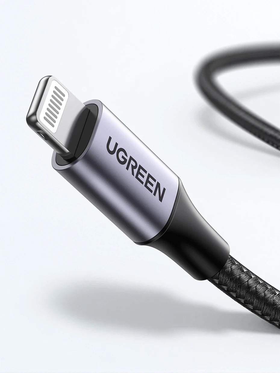 UGREEN MFi USB C to Lightning Cable PD20W Fast Charging for iPhone 14 13 12 Pro Max Mini Data Cable for iPhone for iPad