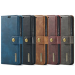 Detachable Magnetic Leather Case for Samsung Galaxy S24 S23 S22 Plus Ultra A14 A24 A34 A54 A53 A15 A35 A55 5G Wallet Card Holder