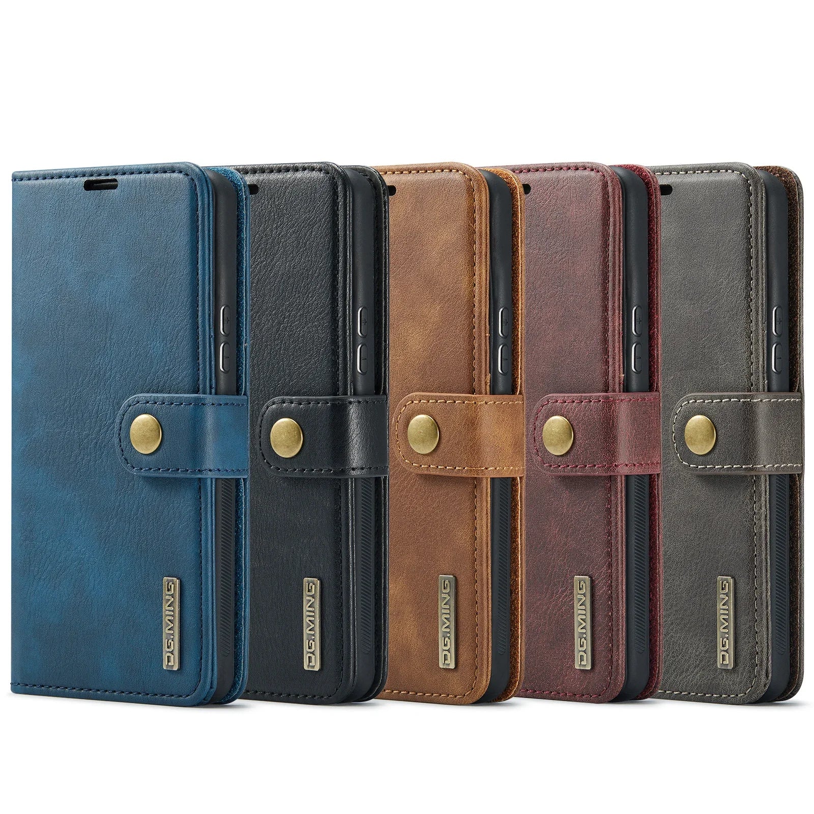 Detachable Magnetic Leather Case for Samsung Galaxy S24 S23 S22 Plus Ultra A14 A24 A34 A54 A53 A15 A35 A55 5G Wallet Card Holder