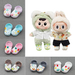 For LABUBU 3.0 Slipper Shoes Suitable for 17cm Cotton Dolls Shoes Boots Toys Casual Sports Shoes Dolls Accessories DIY Doll Toys