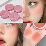 Three dimensional relief mist Color blush natural tender delicate hold makeup low saturation female blush cream