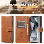 2 In 1 Magnetic Leather Case for Samsung Galaxy S25 Ultra S24 Plus S23 + S25Ultra S25U Wireless Charging Card Slot Phone Cover