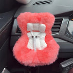15-17cm doll Seat  Labubu carseat Safety Seat Cute Doll Air Outlet Aromatherapy decoration high-grade Car Interior Decoration