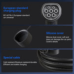 Khons EV Charging Cable Type2 To Type2 Charger Cable 22kw 32A EV Charger Female Plug To Male Plug EVSE Charging 5M TPU Cable