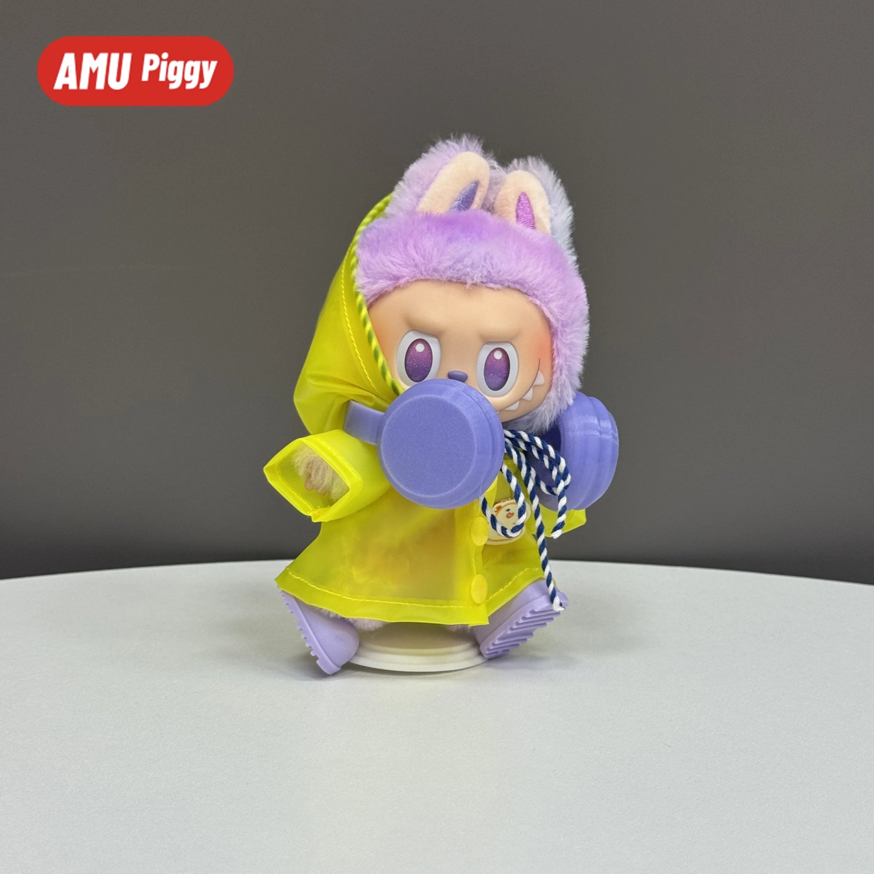 Doll Clothes: Baby Clothes Third Generation, Front High Energy Set, Sitting Party, Macaron,Only clothes