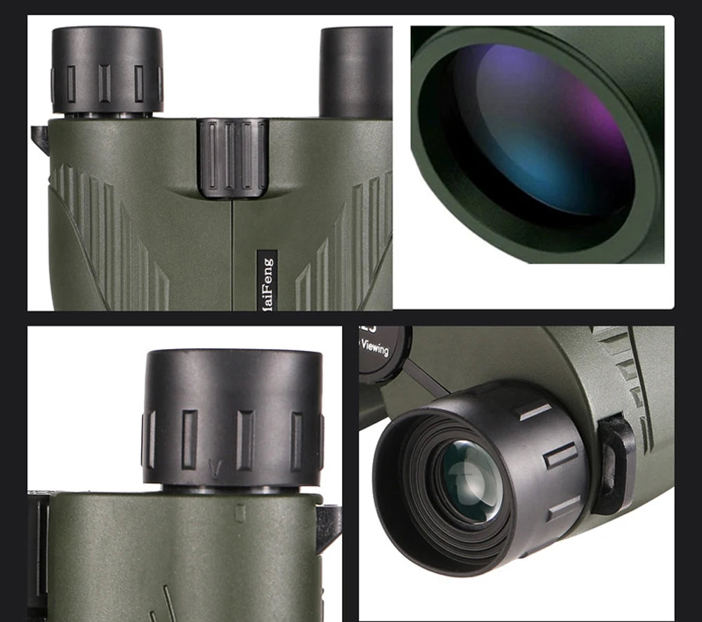 20X25 Binoculars Professional HD Pocket Waterproof Camping Observation Telescope Portable Optical Telescope Outdoor for Hunting