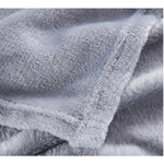 2025 new solid color simple plush blanket multi-functional Farley plush thickened warm blanket