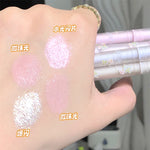 Sweetmint Mulitfuntiona Double Ended Lying Silkworm Pencil Highlighter Makeup Pen Nude Liquid Contour Liner Eye Brightener Stick