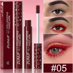 Colorful Curling Mascara Waterproof Fast Drying Eyelashes Extension Multicolor Lashes Makeup Lasting Waterproof White Mascara