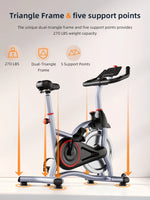 Exercise Bike Spinning Sport Indoor Flywheel Quiet Magnetic Resistance Bicycle Aerobic Exercise ﻿Heart Rate Calories Bluetooth