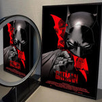 1oc Batmans Movie Poster Self-adhesive Art Waterproof Paper Sticker Coffee House Bar Room Wall Decor