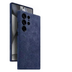 Italian Alcantara Case for Samsung Galaxy S25 S24 Ultra Plus + Magnetic Luxury Leather Cover Magsafe Phone Back Case for S25 S24