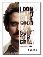 Lord Pablo Escobar Narcos Mugshot Poster Canvas Painting Colombian Drug Gangster Wall Art For Living Room Home Decoration
