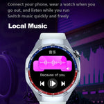 HT32 Smart Watch AMOLED Men Watch 5 Pro NFC Compass 1GB ROM Local Music Album E-Book Heart Rate Sport Smartwatch for Android IOS