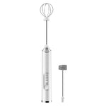 TINSOL Mini Portable Blender Electric Milk Frother Handheld Egg Beater USB Rechargeable Coffee Frother Kitchen Mixer