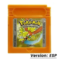 Pokemon Red Blue Crystal Golden Green Silver Yellow GBC Game Card 16 Bit Video Game Cartridge Console Cards For GB/SP