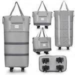 Travel Bag Backpack Large Capacity Disassembly Universal Wheel Storage Bag Luggage  Portable Double-layer Checked Bag with Wheel