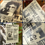 Genuine Harry Potter Raster Poster, Prophet Wanted Poster, Scene Poster, Movie Restoration Multi Scene Gradient Poster