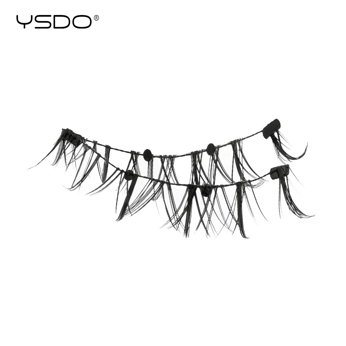 YSDO Magnetic Eyelashes Reusable Winged Magnetic 3D Mink lashes Long-Lasting No Glue Needed False Eyelashes with Tweezer Makeup