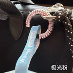 2Pcs/Lot Labubu Anti Drop Buckle Silicone Rope Keychain Protection Ring Colorful Winding Fixed Anti Drop