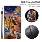 DIY Flip PU Leather Case for iPhone 16 15 14 13 12 11 Pro Max Mini XR SE 7 8 Plus Shell Custom Printed Photo Wallet Cover Funda