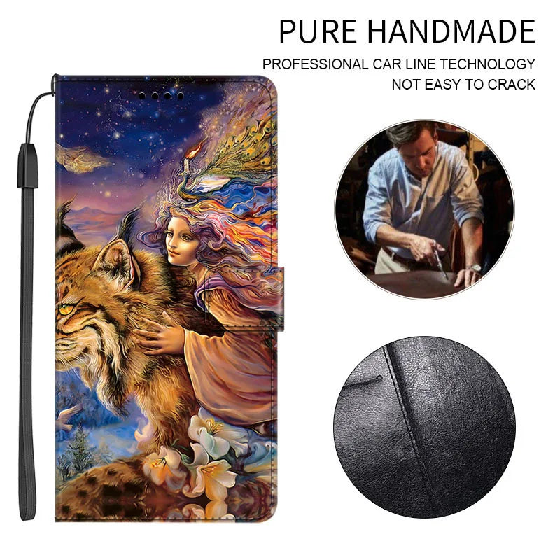 DIY Flip PU Leather Case for iPhone 16 15 14 13 12 11 Pro Max Mini XR SE 7 8 Plus Shell Custom Printed Photo Wallet Cover Funda