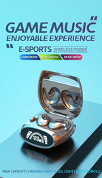 Sleep Invisible Stereo Headset IPX5 Waterproof Wireless Bluetooth Earphone Earbuds with Mic for Phone Bluetooth 5.3 Headphones