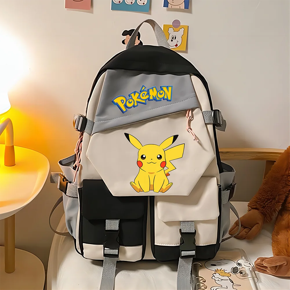 Pokémon Backpack for Kids & Teens – Large Capacity School & Travel Laptop Bag