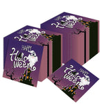 20/40/60/80/100pcs Halloween Theme Party Disposable Napkins Cocktail Napkin Bat Spider Pumpkin Halloween Holiday Decor Tableware