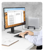 UGREEN Vertical Laptop Stand For MacBook Pro Aluminum Portable Notebook Stand Laptop Support MacBook Air Pro Tablet Phone Stand