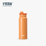 Tyeso Thermos Bottle Portable Sport Vacuum Flask Travel Stainless Steel Thermal Water Bottle Keeps Cold and Heat Thermal Mug
